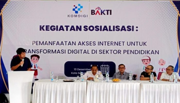 Sosialisasi Pemanfaatan Internet untuk Transformasi Digital Pendidikan Digelar di Kota Serang