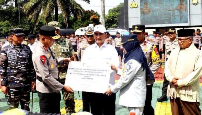 Operasi Lilin 2025 Resmi Dimulai, Polda Banten Siap Amankan Nataru