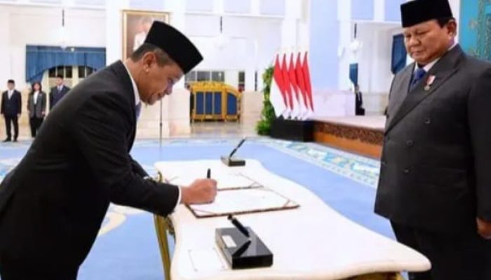 Bahlil Dilantik sebagai Ketua Harian Dewan Energi Nasional