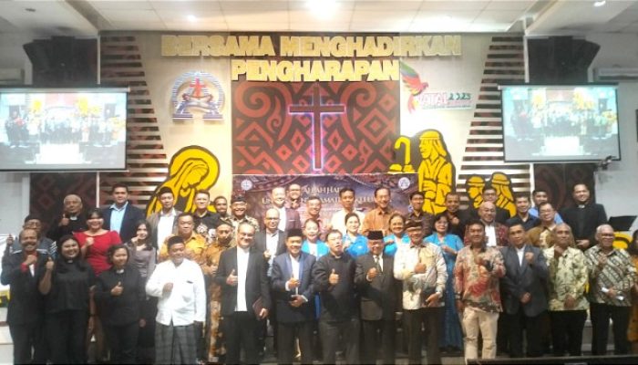 Perayaan Natal dan Pengucapan Syukur PGI Banten di GKI Serang
