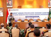 Hadiri RUPS LB, Gubernur Andra Soni: Bank Banten Harus Menjadi Identitas dan Kebanggaan Warga