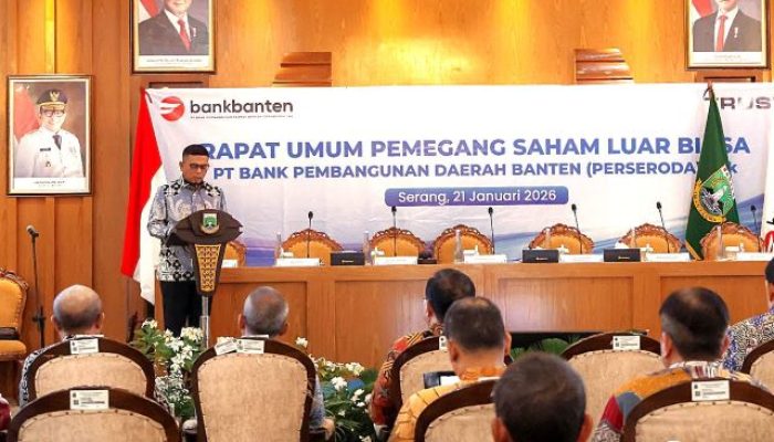 Hadiri RUPS LB, Gubernur Andra Soni: Bank Banten Harus Menjadi Identitas dan Kebanggaan Warga