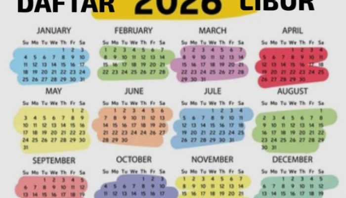 Daftar Long Weekend Sepanjang Januari sampai Desember 2026