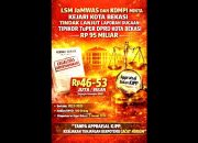 LSM Jamwas dan Kompi Minta Kejari Kota Bekasi Tindak Lanjut Laporan Dugaan Tipikor Tuper DPRD Bekasi Rp. 95 Miliar