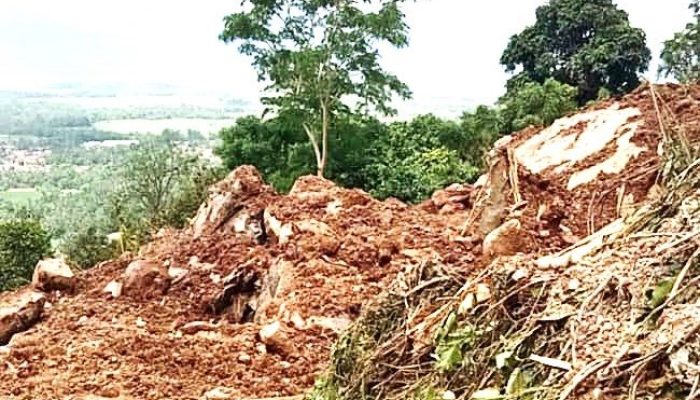 Cegah Longsor Susulan Lereng Gunung Kaupas di Serang Banten, BPBD Siaga dan Evakuasi Warga