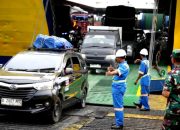 H+7 Liburan Nataru, 33.767 Orang Menyeberang dari Sumatera menuju Pelabuhan Merak atau Turun 29,1%