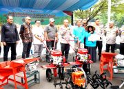 Perkuat Ketahanan Pangan, Polda Jabar Tanam Jagung Serentak, 750 Hektar Gunakan Pupuk ‘Pak Bhabin: