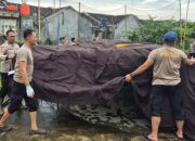 Polres Serang Banten Dirikan Dapur Umum, Bantu Warga Terdampak Banjir
