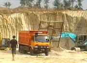 Plt Sekda Cilegon Didampingi Kapolres Sidak Aktifitas Penambang Penyebab Banjir