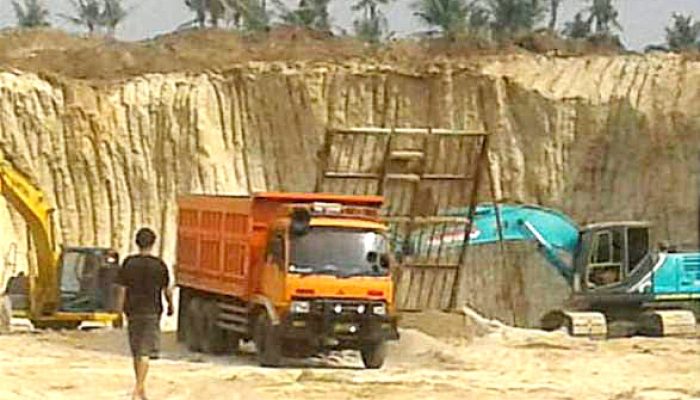 Plt Sekda Cilegon Didampingi Kapolres Sidak Aktifitas Penambang Penyebab Banjir