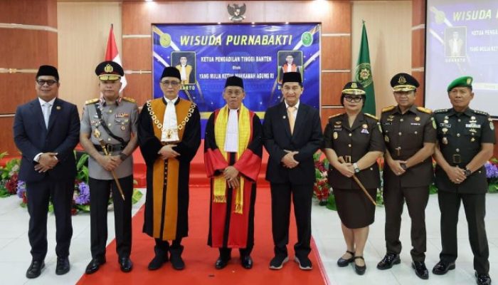 Wagub Dimyati Apresiasi Pengabdian Ketua Pengadilan Tinggi Banten Suharjono