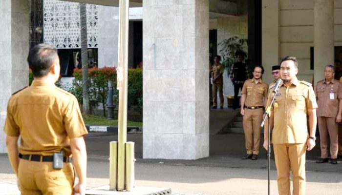Pimpin Apel Perdana 2026, Berikut Amanat Wali Kota Cilegon 