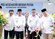 Gubernur Banten Resmikan Pos Kesehatan Merah Putih di Pasar Anyar Tangerang