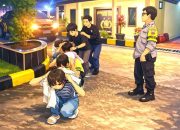 Polsek Cikande Serang Banten Gagalkan Tawuran, Amankan Tujuh Remaja Bawa Celurit Parang dan Pisau
