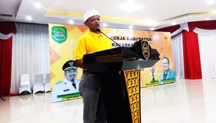 Rakerkab, Plt Ketua  KONI Subang Tekankan Transparansi Anggaran dan Fokus Pembinaan Atlet Menuju Porprov 2026