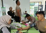 Personel Polres Serang Polda Banten Menjalani Pemeriksaan Kesehatan Berkala