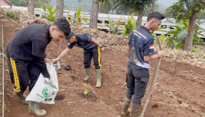 Dukung Ketahanan Pangan Nasional dan Manfaat Ekonomi, Polda Jabar Tanam 2000 Bibit Uwi Ungu