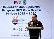 Hadiri Pelantikan Pengurus IWO, Ketua DPRD Kota Bekasi: Perkuat Sinergi Pers dan Pemerintah