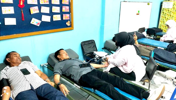 Minggu Ketiga Paskah, 75 Kantong Darah Terkumpul dari Kegiatan Sosial Donor Darah GKI Serang Bersama PMI
