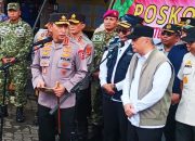 Kapolri Tinjau Kesiapan Arus Balik Pemudik dan Posko Siaga SAR di Pelabuhan Bakauheni