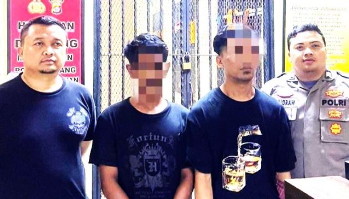 Dua Warga Kaligandu Serang Banten Diamankan Satresnarkoba Berikut 30 Paket Sabu