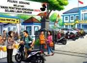 Polres Serang Banten Sediakan Layanan Penitipan Kendaraan Gratis Selama Lebaran 2026