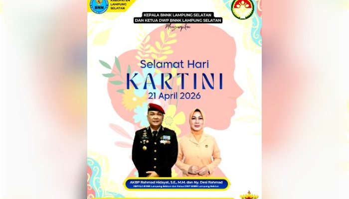 Refleksi dan Spirit Hari Kartini, BNNK Lampung Selatan: Peran Ibu Pilar Utama