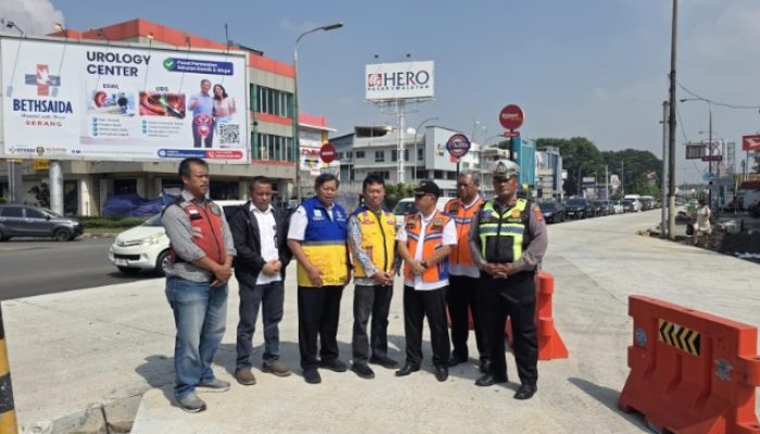 Pemkot Cilegon Tinjau Betonisasi Simpang PCI, Siapkan Rekayasa Lalu Lintas untuk Urai Kepadatan
