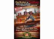Fee Broker vs Gratifikasi: Analisa Hukum Status Om Lippo dalam Kasus Suap Bekasi