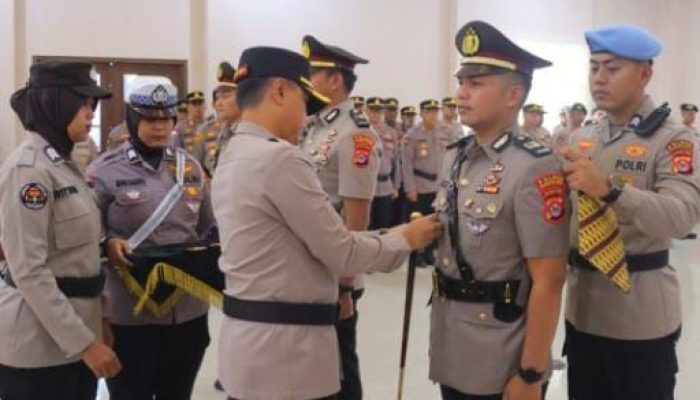 Kasat Lantas Polres Pandeglang Resmi Dijabat Lulusan AKPOL 2017, Kapolres Apresiasi 