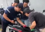 Tim Resmob Polres Serang Banten Ringkus Dua Pelaku Curanmor yang Bersenpi