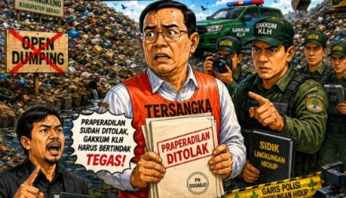 Kasus TPA Burangkeng: Praperadilan Ditolak, LSM JaMWas Desak Gakkum KLH Segera Tahan Tersangka SDS