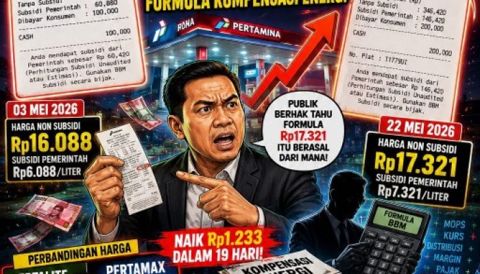 Harga Keekonomian Pertalite Naik dari Rp16.088 Jadi Rp17.321 dalam 19 Hari, Publik Pertanyakan Formula Kompensasi Energi