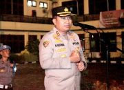 Pimpin Apel, Kapolres Cilegon Pastikan  Pengamanan Maksimal Perjalanan Serikat Buruh menuju Monas Jakarta