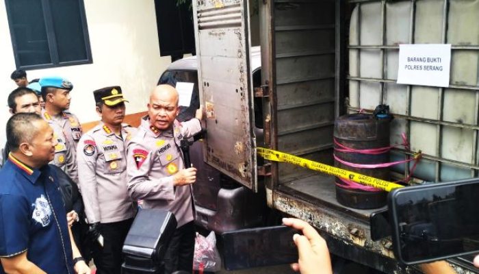 Polda Banten Ringkus dan Penjarakan 8 Pelaku Mafia BBM dan LPG Subsidi
