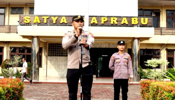 Kabag Ops Polres Cilegon Pimpin Apel Kesiapan KRYD Antisipasi Libur Panjang Kenaikan Isa Al-Masih 2026