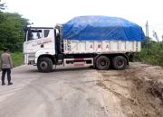 Polres Serang Banten Tindak Tegas Truk Tambang