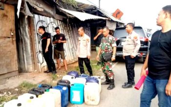 Geruduk Lapo Tuak, Polsek Cikande Serang Banten Amankan 635 Liter Minuman Tradisional
