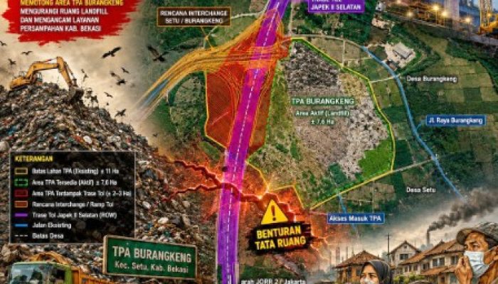 TPA Burangkeng vs Japek II Selatan Ketika Proyek Strategis Nasional Menabrak Krisis Sampah Bekasi