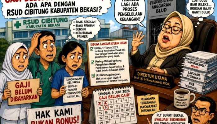 Gaji Belum Dibayarkan, Ada Apa dengan RSUD Cibitung Kabupaten Bekasi?