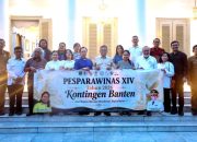 Lepas Kontingen Pesparawinas XIV, Gubernur Andra Soni Harap Banten Raih Hasil Terbaik