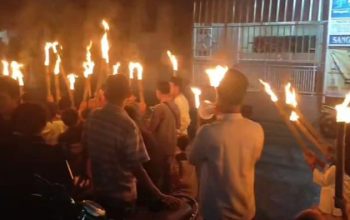 Warga BCP Kelurahan Serang Banten Pawai Obor Semarakkan Peringatan 1 Muharram 1448 H