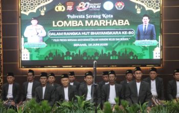 Sambut Hari Bhayangkara ke-80, Polresta Serang Kota Gelar Lomba Marhaban
