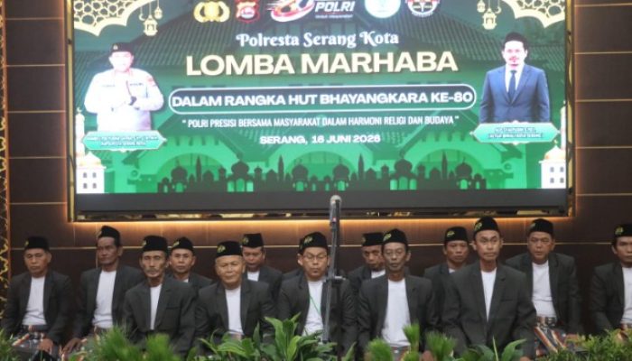 Sambut Hari Bhayangkara ke-80, Polresta Serang Kota Gelar Lomba Marhaban