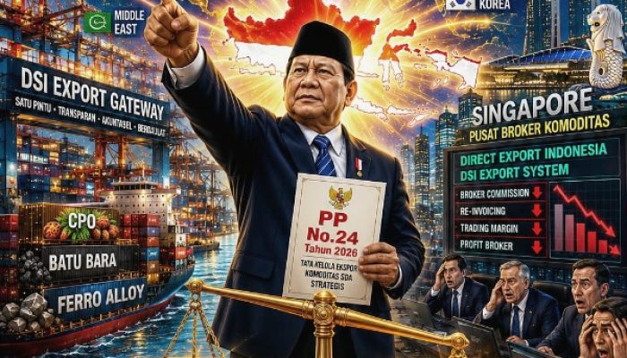 JaMWas Indonesia: Ekspor Satu Pintu DSI Bisa Ubah Indonesia dari Price Taker Menjadi Price Maker Dunia