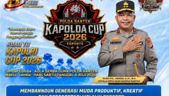 Polda Banten Gelar Turnamen Esports Kapolda Cup 2026, Jaring Atlet Berprestasi Menuju Kapolri Cup