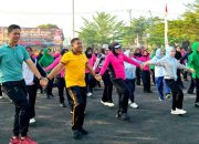 Polres Serang dan Forkopimda Olahraga Bersama Meriahkan HUT Bhayangkara
