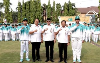 Lepas 365 Atlet Kontingen Cilegon, Pj Sekda Aziz: Target Tembus Tiga Besar POPDA XII Banten 2026