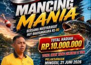 Menuju HUT Bhayangkara, Polres Serang Gelar Lomba Mancing Mania Pererat Hubungan Polri dan Masyarakat