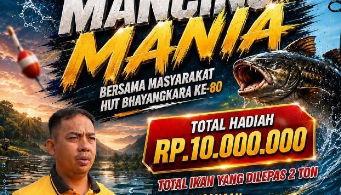 Menuju HUT Bhayangkara, Polres Serang Gelar Lomba Mancing Mania Pererat Hubungan Polri dan Masyarakat